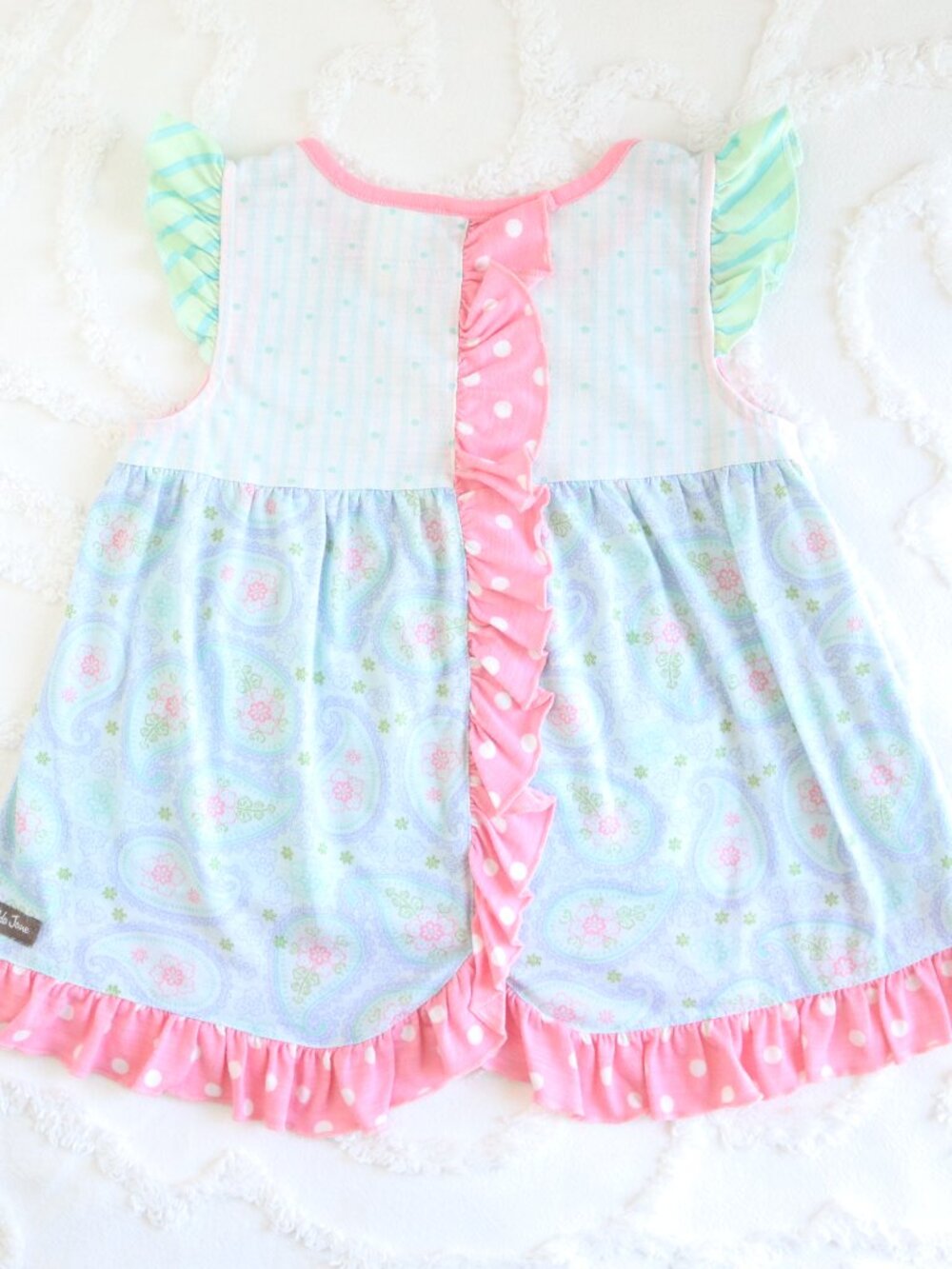Matilda Jane | Bed Head In For The Night Paisley Floral Ruffle PJ Set Bundle Lot - Picture 6 of 16